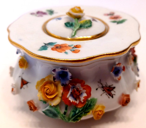 Meissen porcelain floral - meissen,