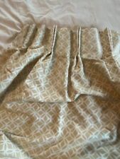 Pair Gold Cream Geometric