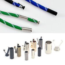 2Pcs Colorful Metal Cord Locks Stopper For Drawstring Ends Caps Fastener Buckle