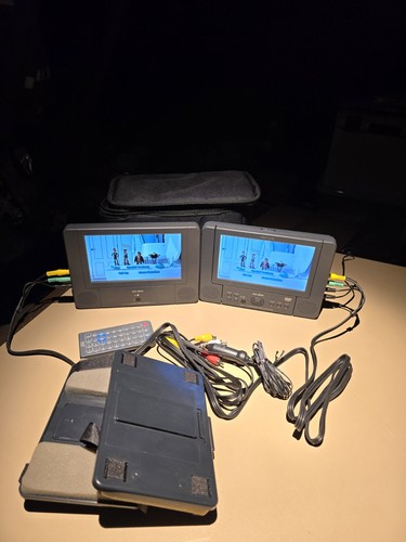Alba portable dvd player dual - alba,