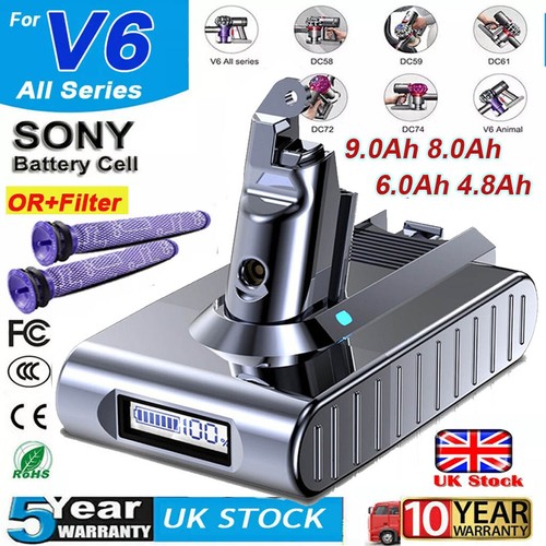 9000mah for dyson battery - for,