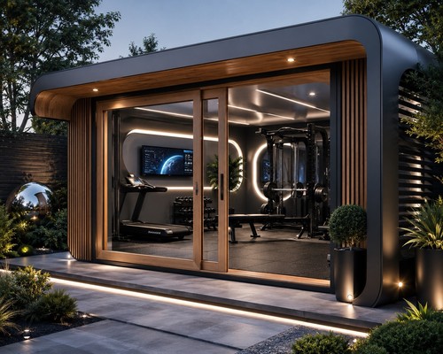 Garden gym includes - 4m,