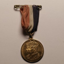 1937 coronation medal