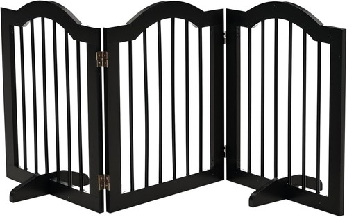 Pawhut freestanding pet gate - freestanding,