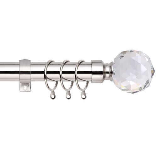 Extendable metal curtain pole - extendable,