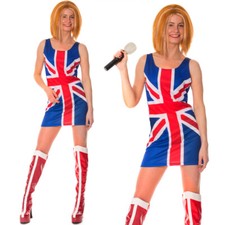 Ginger Spice Girls Costume 90s