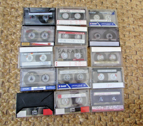 Cassette tapes mixed - ,