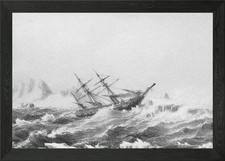 Sailing Ship in the Arctic