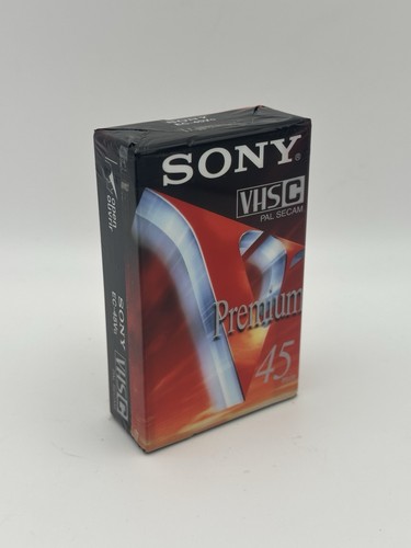 Sony vhs premium cassette - vhs-c,