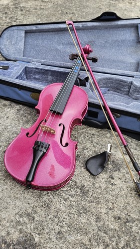 Stentor harlequin pink violin - stentor,