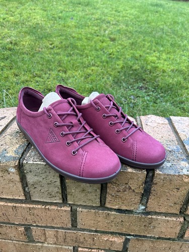 Ecco soft women maroon - ecco,