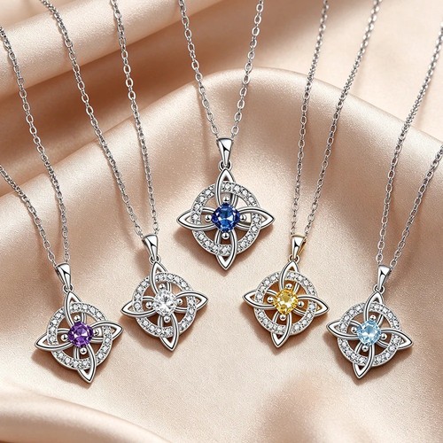 Necklace mystical birthstone - mystical,