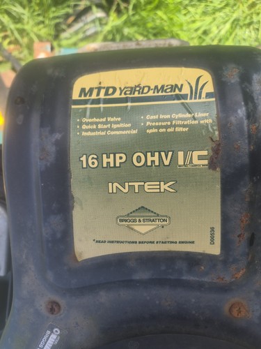 Briggs and stratton 16hp intek - stratton,