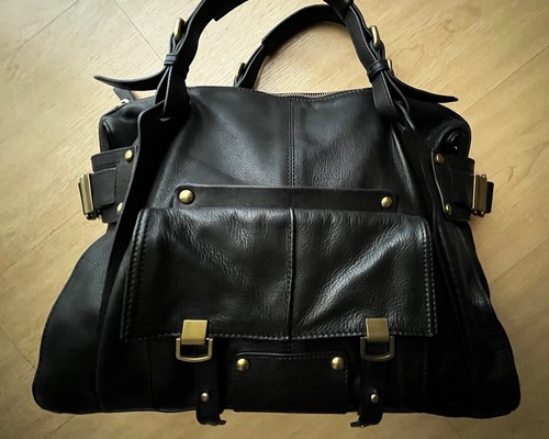 Kooba black leather - leather, purse