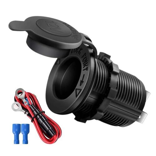 12v cigarette lighter socket - 12v,