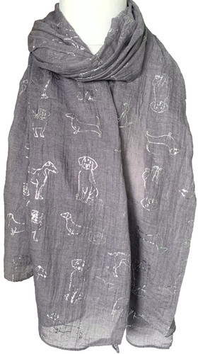 Dogs scarf sausage - scarf, cute