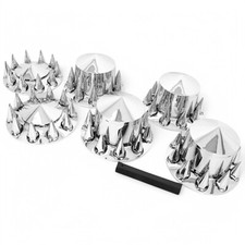 Front & Rear Chrome Hub Cover