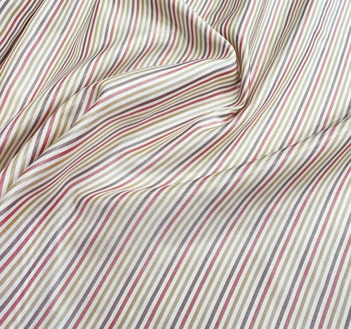 Satin lining fabric red - fabric,