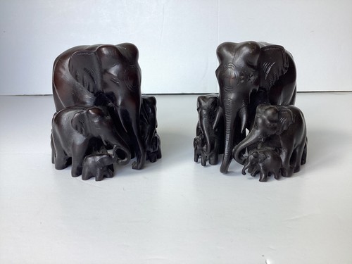 Pair vintage elephant - a, of