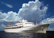 SS CANBERRA - HAND FINISHED