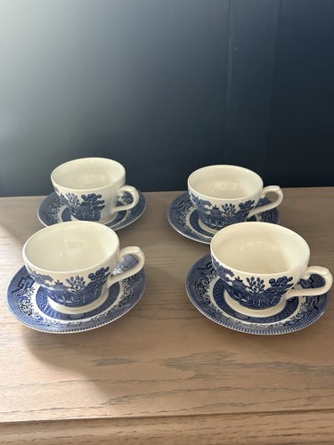 Churchill ironstone cups - 4,