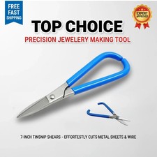 Jewelry Tin Snips 7" Metal