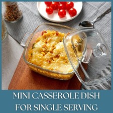 Glass Square Casserole Oven