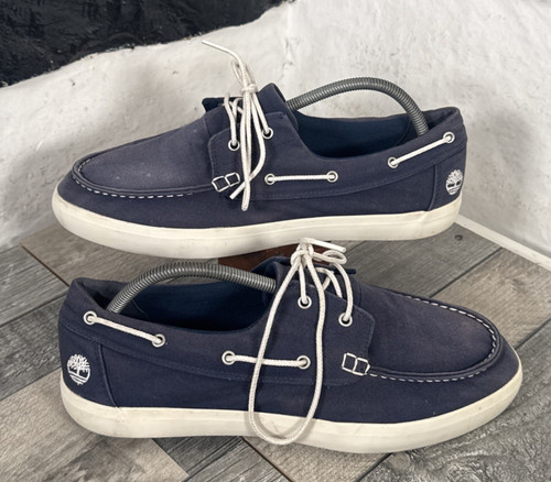 Timberland blue canvas - 10,