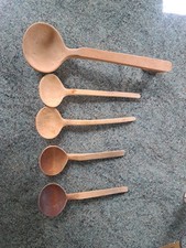 Set Of 4  Antique Welsh Wooden