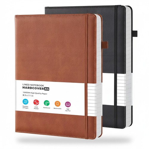 Leather notebook journal 2 - journal,