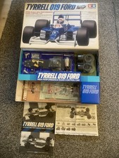 NEW UNBUILT 58090 TYRRELL 019 FORD TAMIYA VINTAGE 1/10 RC F101 F-1 FORMULA ONE