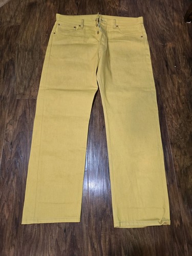 Bright yellow vintage levi - yellow,