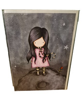 Brand New Santoro Blank Card Gorjuss Collection -Because She Is My Rose