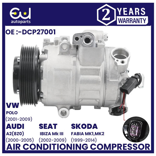 Air con compressor for - air, audi