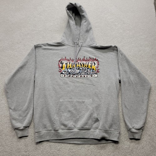 Thrasher magazine hoodie mens - magazine,