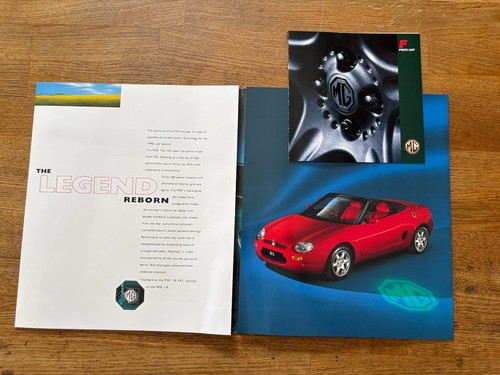 1995 mgf sales brochure - mgf,