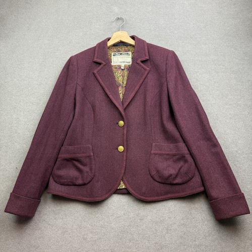 Joules tweed jacket 16 - jacket,