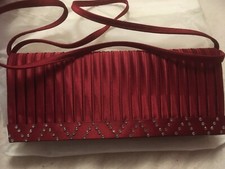 Red / Maroon Clutch Evening
