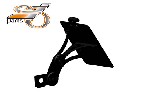 License plate holder side - license,
