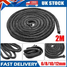 Black Stove Rope 6/8/10/12mm x