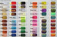 SHEER ORGANZA FABRIC -  Voile Per METRE  - Plain Colours & Two Tones 145cm Wide 