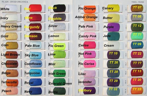Sheer organza fabric - sheer,