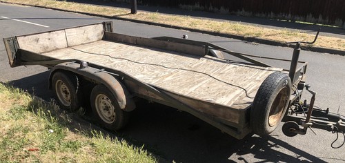 Car goods trailer - goods,