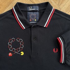 FRED PERRY X Pac Man Black