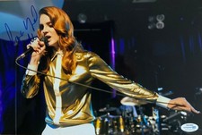 Lana Del Rey signed 12x8 Image A photo RACC TRUSTED SELLER ACOA AUTHENTICATED