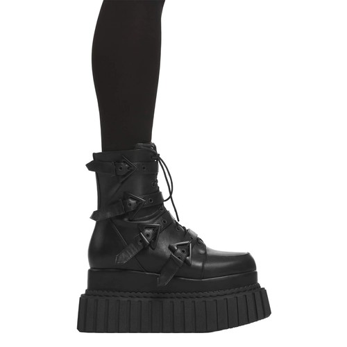 Lamoda unstable black - lamoda, pu