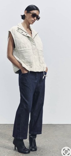 Zara collection padded gilet - padded,