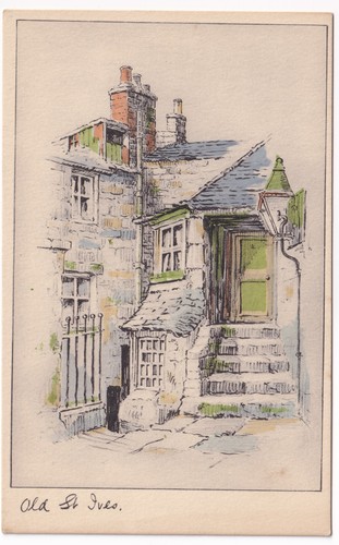 Old ives cornwall cottage - old, st
