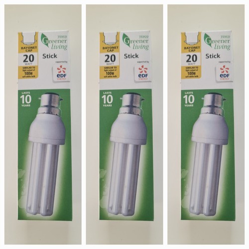 20w low energy - 20w, (=100w)