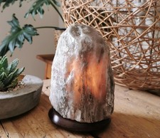 Himalayan salt lamp crystal - salt,
